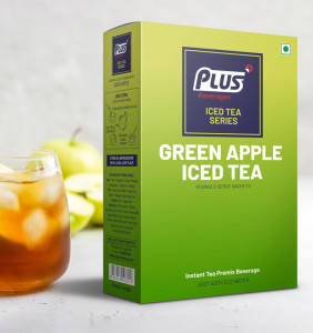 Plus Instant   Green Apple   Iced Tea